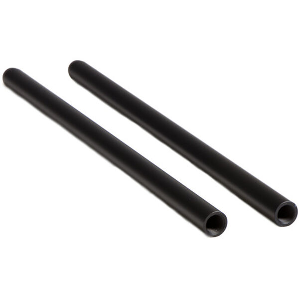 Rods (8" (20 cm) Tilta Threaded 15mm, Pair, Black)